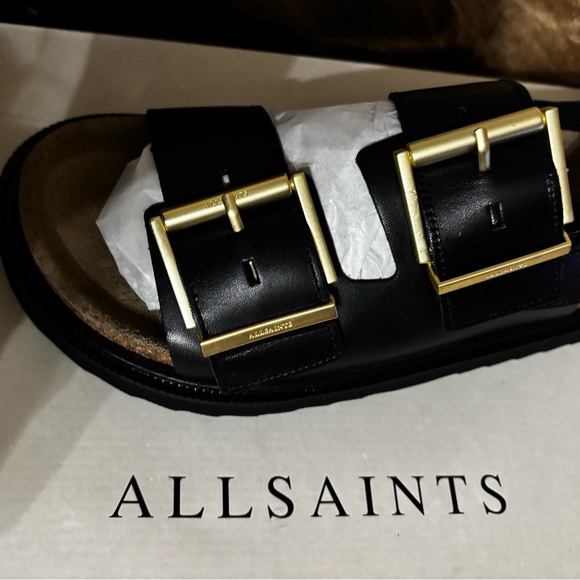 ALLSAINTS Isla buckle-detail sandals - Picture 6 of 9